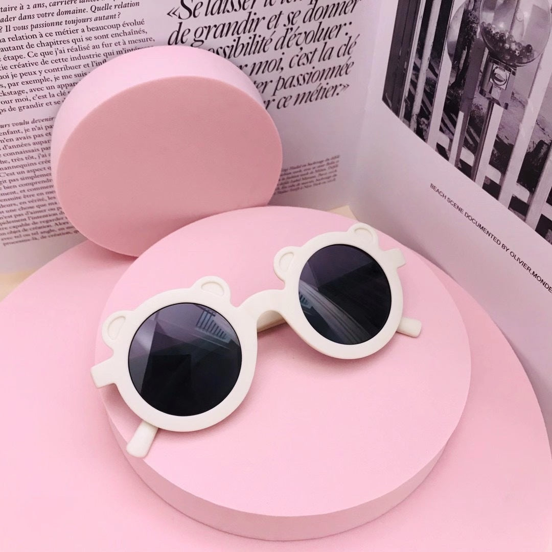 Bear UV Protection Frame Glasses Sunglasses