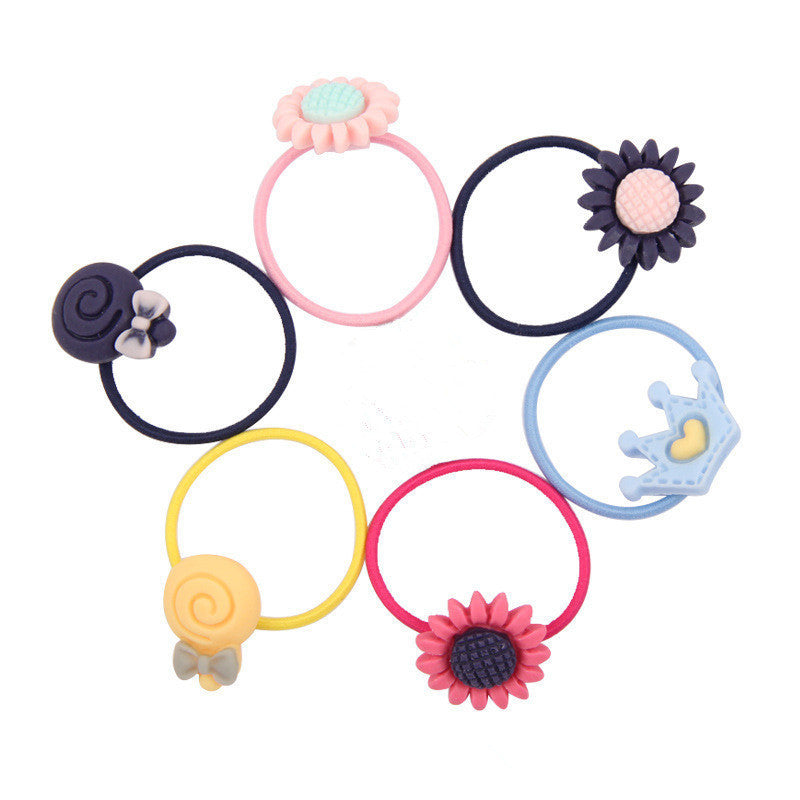 Children's Hair Rope Princess Hair Ring Storage Portable Boxed Hair Accessories Have Good Elasticity Cartoon Rubber Band Headdress