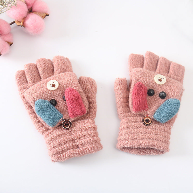 New Cute Children's Warm Gloves Cartoon