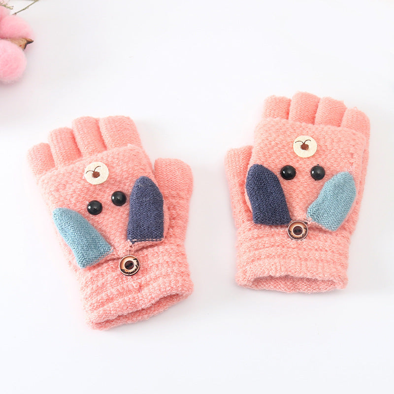 New Cute Children's Warm Gloves Cartoon