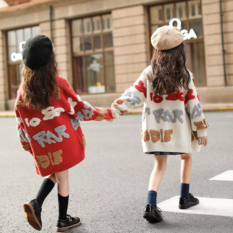 Children's sweater coat