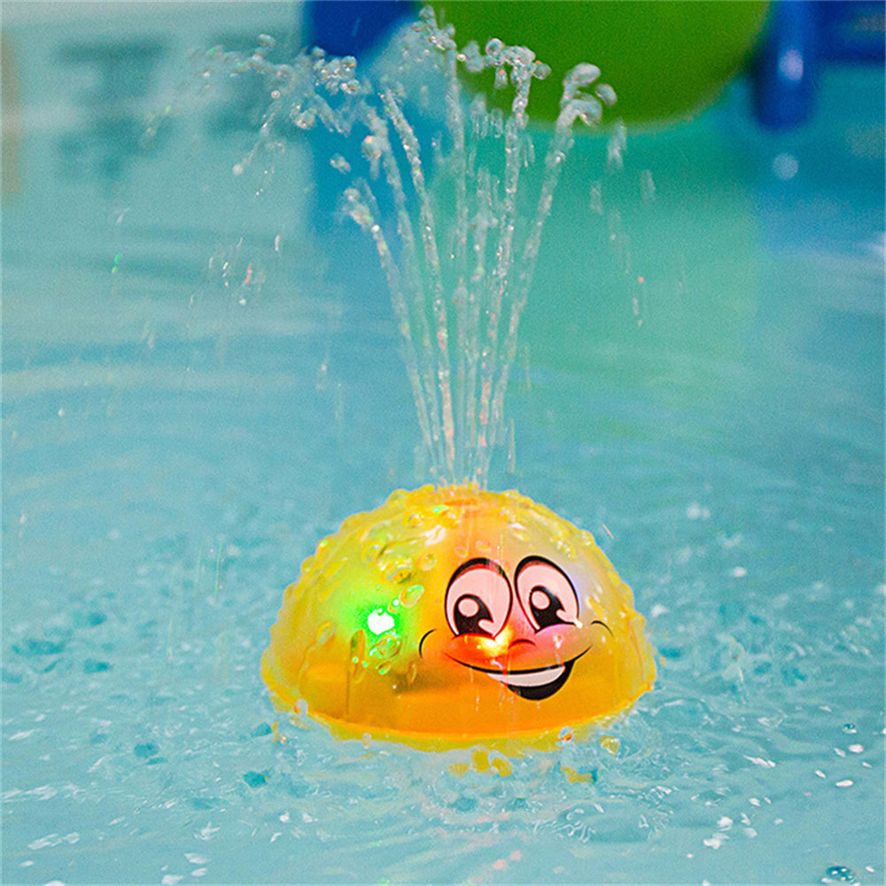 Spray Water Light Rotate With Shower Pool Kids Toys For Children Toddler Swimming Party