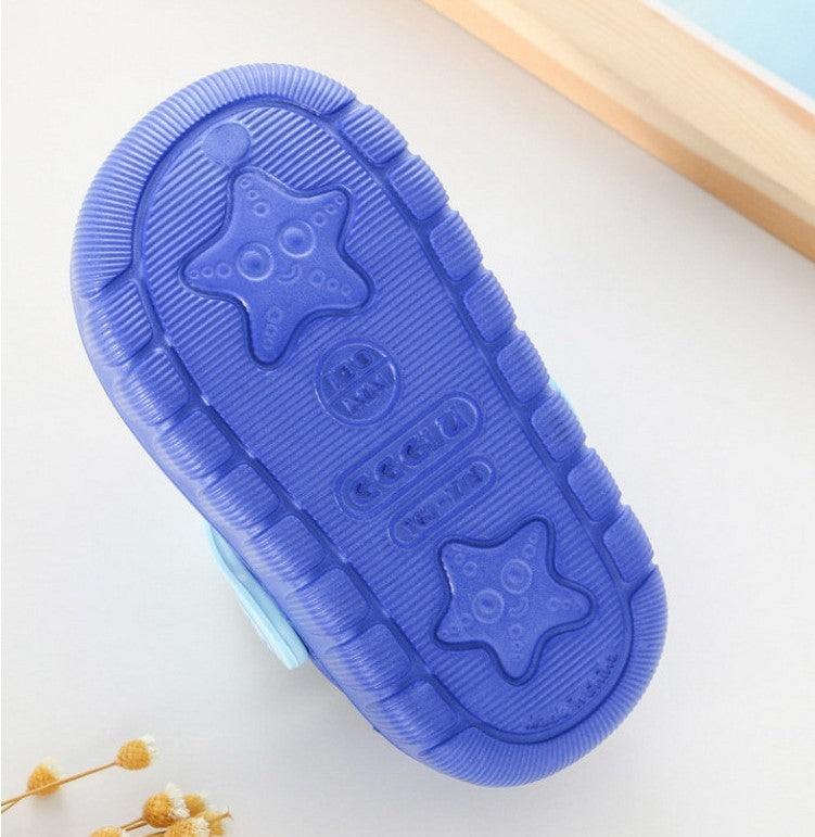 Girls soft bottom lucky cat bathroom slip sandals and slippers