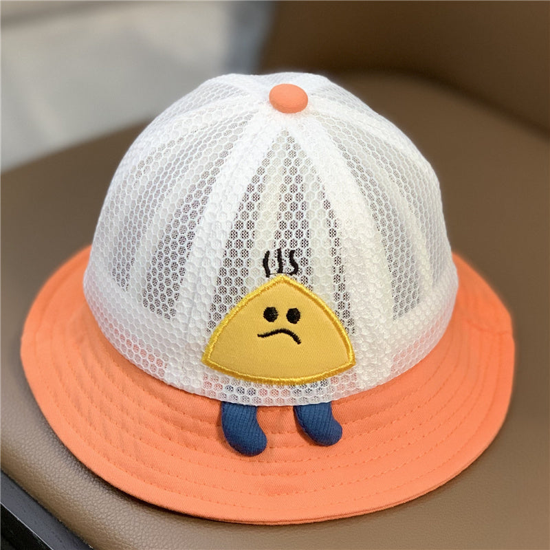 Anti-spray sun hat children fisherman hat