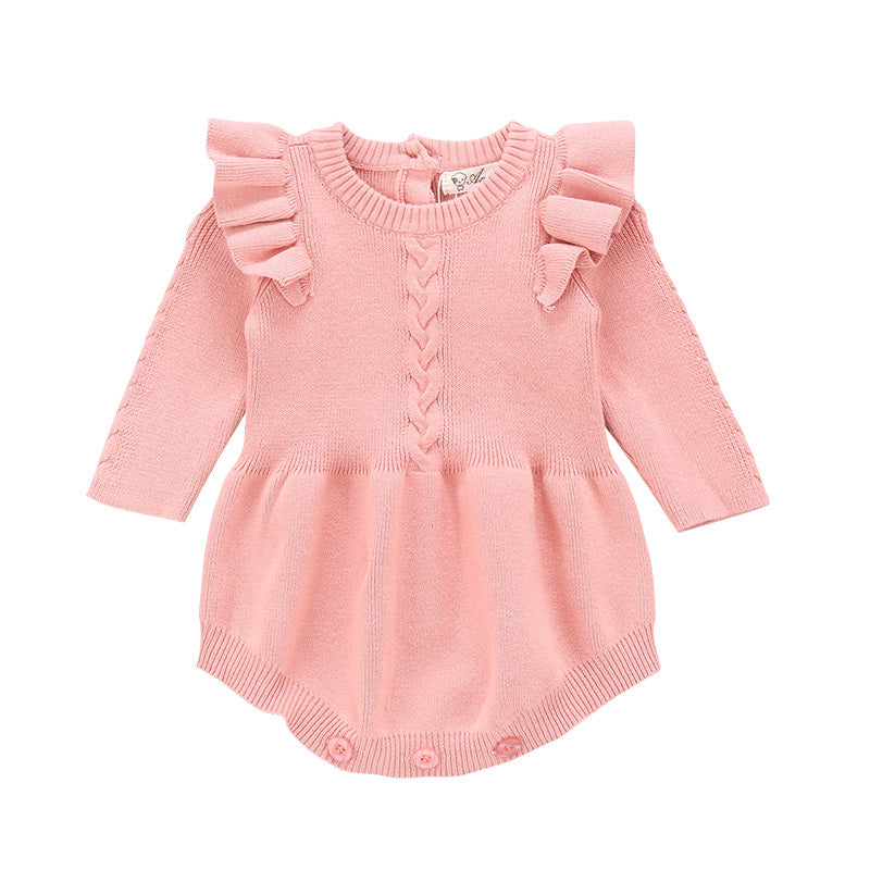 Baby cotton romper