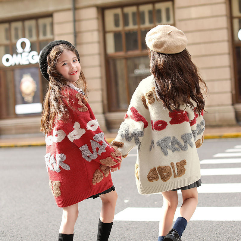 Children's sweater coat