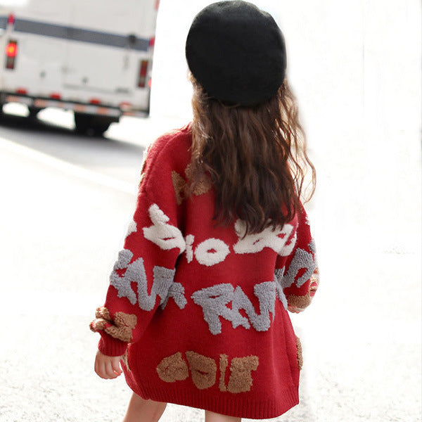 Children's sweater coat