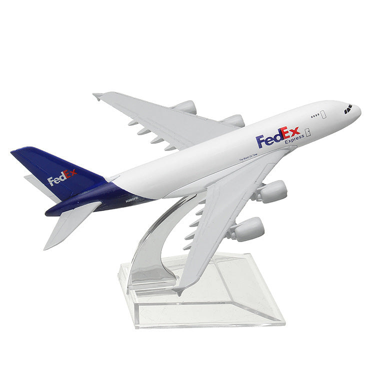 Civil Aviation Aircraft Model Alloy International Airbus Model Simulation Office Aircraft Model Decoration