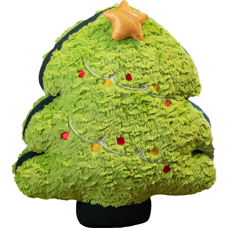 Christmas Tree Ginger Villain Figurine Doll Pillow