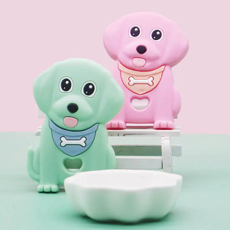 Dog Silicone Baby Teether | Nubebe Special Toys