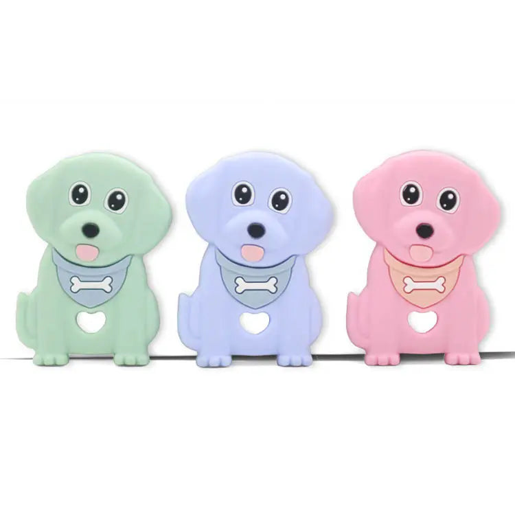 Dog Silicone Baby Teether | Nubebe Special Toys