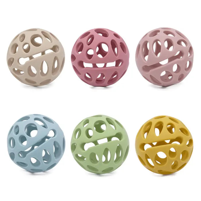 OEM Silicone Teether Ball Food Grade l Nubebe Special Toys