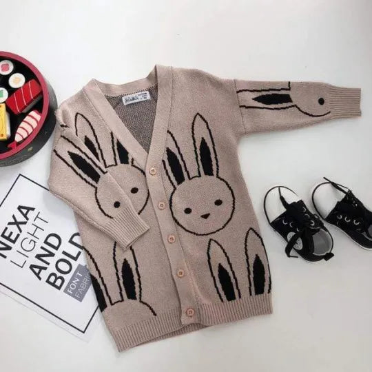 Adorable Rabbit Cardigan