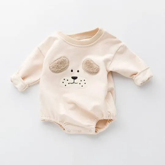 Cartoon Puppy Baby Romper