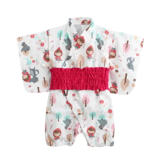 Kawaii Baby Kimono Rompers