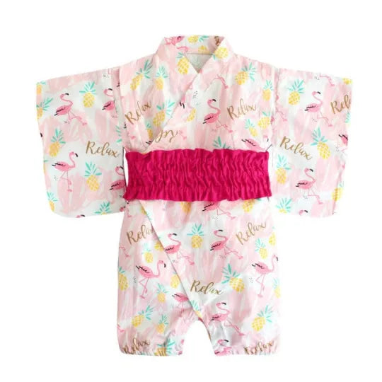 Kawaii Baby Kimono Rompers