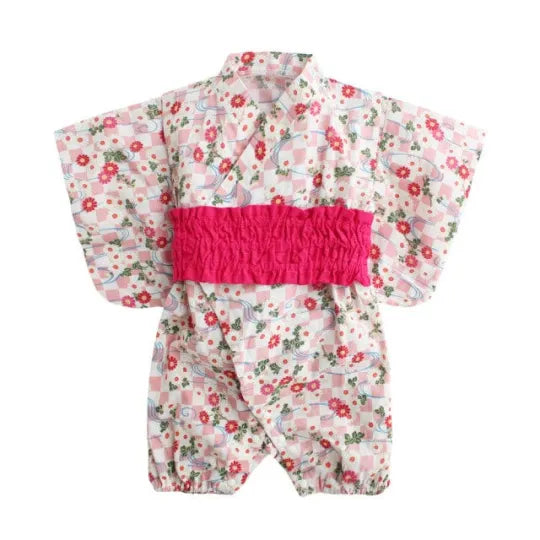 Kawaii Baby Kimono Rompers